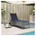 vidaXL Sonnenliege 55 x 97 x 0 cm Grau