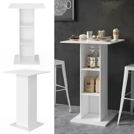 Vicco Bartisch Rodeo Bartresen Stehtisch Tisch Tresentisch Loungetisch Weiß,