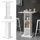 Vicco Bartisch Rodeo Bartresen Stehtisch Tisch Tresentisch Loungetisch Weiß,
