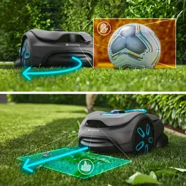 Gardena smart Sileno sense 600 m2 inkl. Smart Gateway