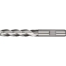 tecwerk Schaftfräser DIN 844 TypN D.5 mm Einsatz-L.24 mm HSS-Co8 Z.4 lang