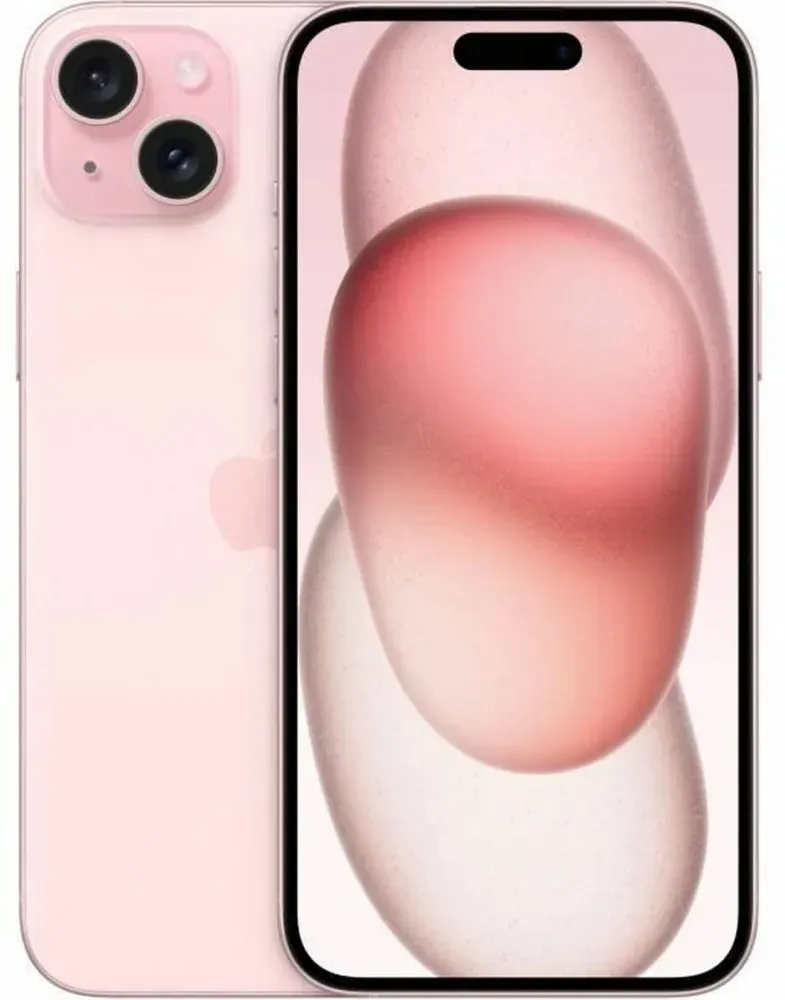 Smartphone Apple iPhone 15 Plus 256 GB Blau Schwarz Rosa