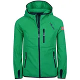 Trollkids Sandefjord Jacke - Pepper Green / Navy - 164 cm