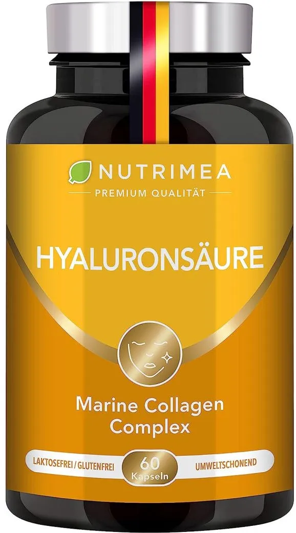 Nutrimea Hyaluronsäure Kapseln Hochdosiert 60 St