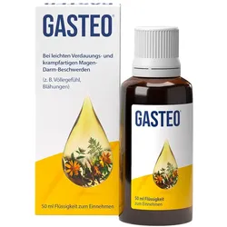 Gasteo® Magen-Tropfen bei Magen & Verdauungsproblemen