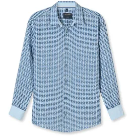 Olymp Langarmhemd Blau M