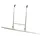 Karl Dahm Schwabbelstange Aluminium 160 cm grau