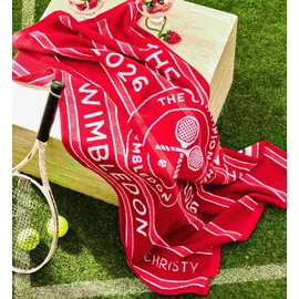Christy Wimbledon Badetuch 133 x 70 cm rot