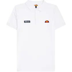 Poloshirt ELLESSE "Poloshirt MONTURA POLO", Herren, Gr. M, weiß, Obermaterial: 100% Baumwolle CO., Kurzarm, Shirts