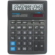 Donau Elektronik Tischrechner Schwarz