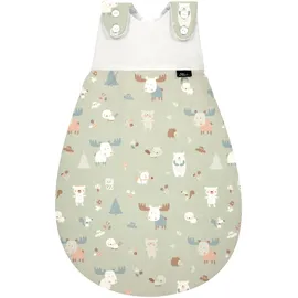 Alvi Ganzjahresschlafsack 2.5 TOG 68/74 Baby Forest