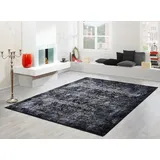 OCI DIE TEPPICHMARKE Teppich LOTUS (160x230 cm) Schwarz-grau