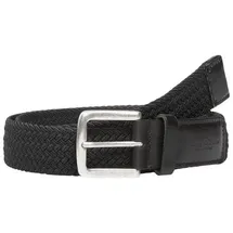 Marc O'Polo Herren Gürtel schwarz Textil, schwarz, NOS