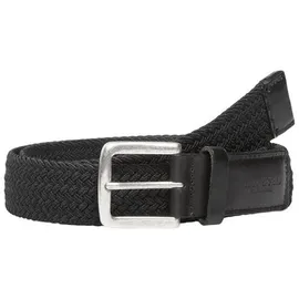 Marc O'Polo Herren Gürtel schwarz Textil, schwarz, NOS