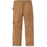 CARHARTT Relaxed Straight Multi-Cargo Hose Braun W36 L32