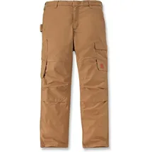 CARHARTT Relaxed Straight Multi-Cargo Hose Braun W36 L32