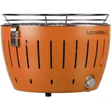 Lotusgrill Holzkohlegrill S mandarinenorange inkl. USB Anschluss
