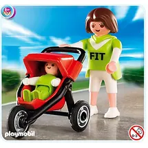 Playmobil Special Mama mit Baby-Jogger (4697)