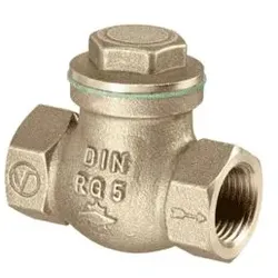 Oventrop Rotguss-Rückschlag- klappe 1/2", 107 50 04