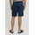 FQ1924 Chinoshorts FQ1924 "Chinoshorts FQBent", Herren, Gr. M, N-Gr, blau (navy blazer), Obermaterial: 55% Baumwolle CO. 45% Leinen LI., Hosen Chinoshorts