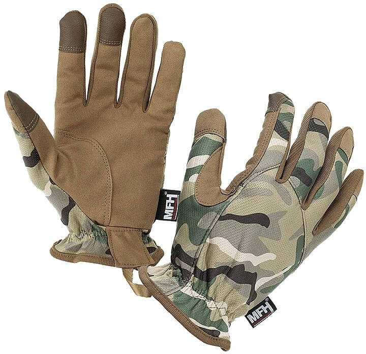 MFH - Max Fuchs Fingerhandschuhe Lightweight operation camo, Größe M