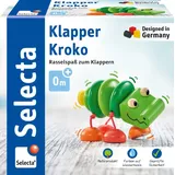 Selecta 61044 - Greifling, Klapper-Kroko, Rassel, Holz, 10 cm