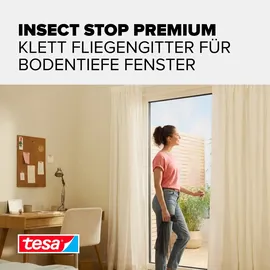Tesa Fliegengitter COMFORT 120 x 240 cm Anthrazit
