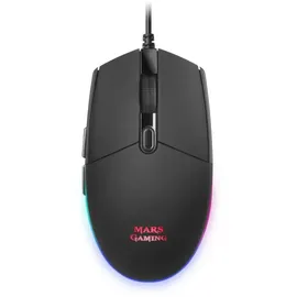 Mars Gaming MCPTKLES, Spanische Sprache, RGB Combo Tastatur & Maus 3200DPI, TKL Design