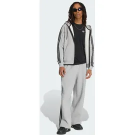 adidas Adicolor Over The Hood Stripes Kapuzensweatshirt Herren Medium Grey Heather XL