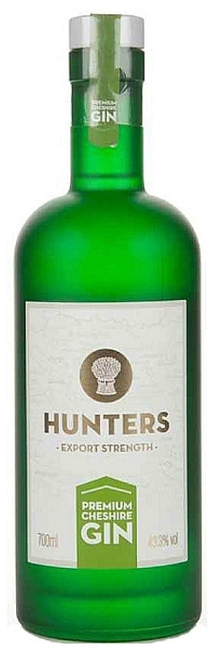 Hunters Export Strength Cheshire Premium Gin 43,3% 0,7l