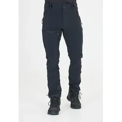 Softshellhose WHISTLER "Rexburg", Herren, Gr. XXXL, US-Größen, schwarz (schwarz, schwarz), 75% Nylon, 15% Polyester, 10% Elasthan, unifarben, casual, lang, Hosen, mit verstellbarem Saum