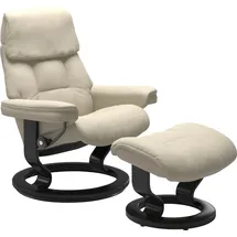 Stressless Relaxsessel Ruby Leder 79 x 98 x 76 cm Beige mit Classic Base