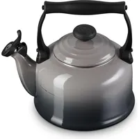 Le Creuset Wasserkessel Tradition, dunkelgrau, Wasserkocher, grau