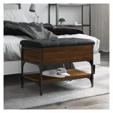 vidaXL Schuhbank 62 x 42 x 45 cm braun / braun