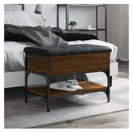 vidaXL Schuhbank 62 x 42 x 45 cm braun / braun
