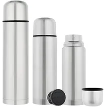 Gräwe Isolierflaschen-Set 3-teilig silber