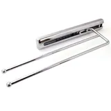 SOTech Kesseböhmer Handtuchauszug 1-armig Chrom poliert Länge 325 mm (ausgezogen: ca. 505 mm) Handtuchhalter Kesseböhmer Handtuchstange von SOTECH