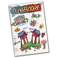 Speecheese Düsseldorf Pop Art Comic Souvenir Souvenir Magnet -