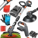 Masko Akku-Rasentrimmer inkl. 1 x 2,0 Ah mit Ladegerät