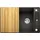 Blanco Axia III 45 S-F links Flächenbündig schwarz Excenterbetätigung 770 x 500 mm