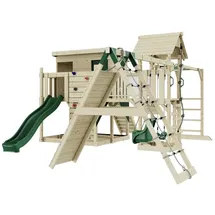 OUTDOORTOYS Spielturm Malin Dunkelgrün
