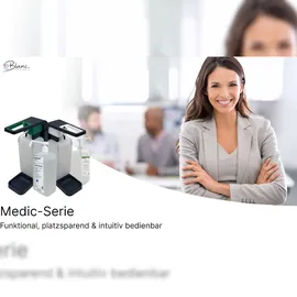 Blanc HYGIENIC SET: Blanc Hygienic Hebelspender 1.000ml + 2x 1 Liter Haut- und Händedesinfektion mit vormontierter Pumpe