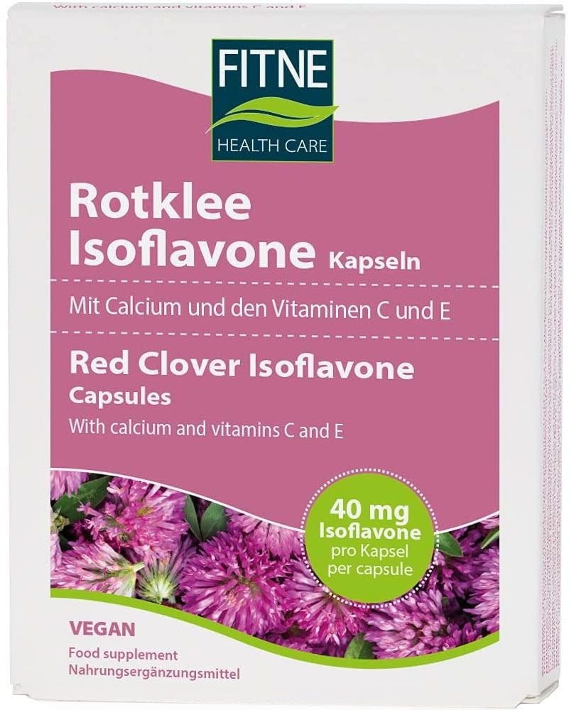 Fitne Rotklee Isoflavone Kapseln 60 St