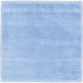 CAWÖ Noblesse II Handtuch 30 x 30 cm himmelblau