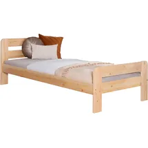 TICAA Bett Bert 90 x 200 cm Kiefer natur