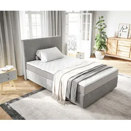 DeLife Dream-Well 120 x 200 cm H2/H3 silbergrau 