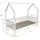 Vipack Hausbett CABANE 90 x 200 cm Eiche massiv Eiche natur