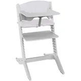 Geuther Kinderstuhl Kinderhochstuhl NALA mit Tisch und Sitzkissen grau