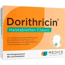 MEDICE DORITHRICIN Halstabletten Classic 40 St