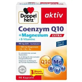 Doppelherz Coenzym Q10 Extra + Magnesium Kapseln 90 St.